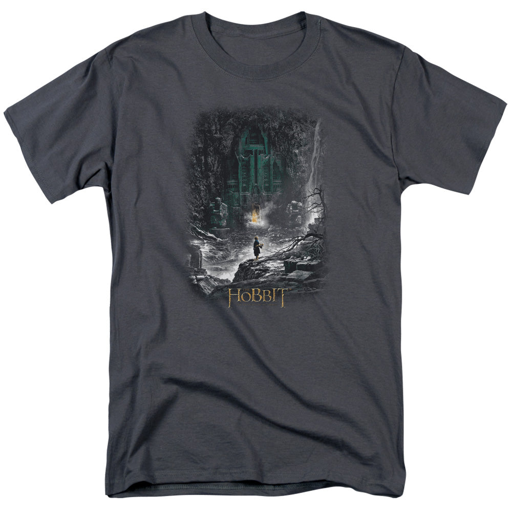 Hobbit - Second Thoughts - Short Sleeve Adult 18/1 - Charcoal T-shirt