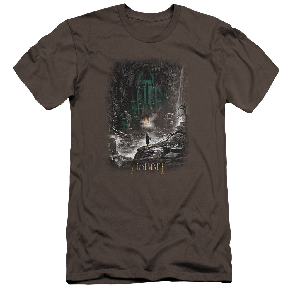 Hobbit - Second Thoughts-premuim Canvas Adult Slim Fit 30/1 - Charcoal