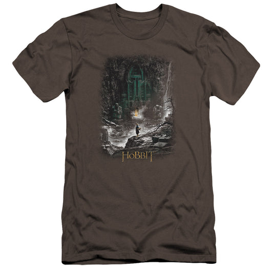 Hobbit - Second Thoughts-premuim Canvas Adult Slim Fit 30/1 - Charcoal