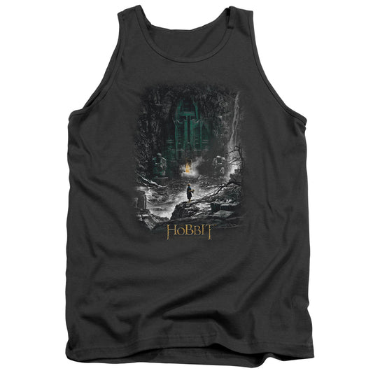 Hobbit - Second Thoughts - Adult Tank - Charcoal