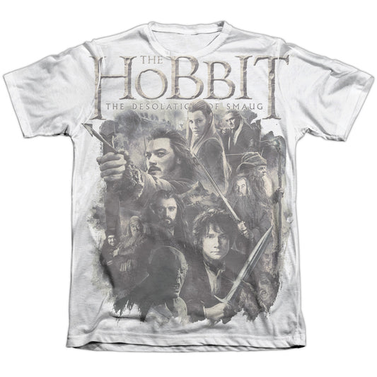 Hobbit - Hhollen Amarth - Adult Poly/cotton Short Sleeve Tee - White T-shirt