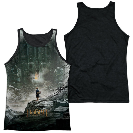 Hobbit - Big Poster - Adult Poly Tank Top Black Back - White