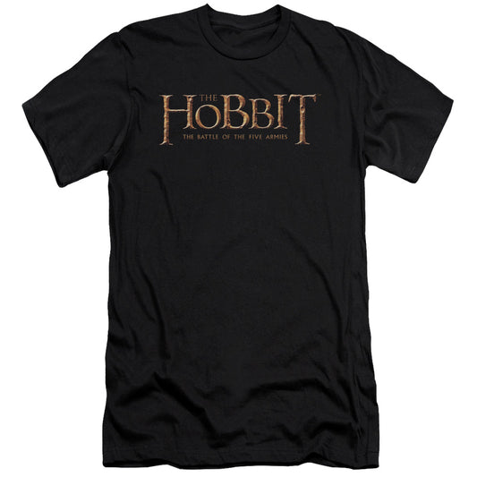 Hobbit - Logo - Short Sleeve Adult 30/1 - Black T-shirt