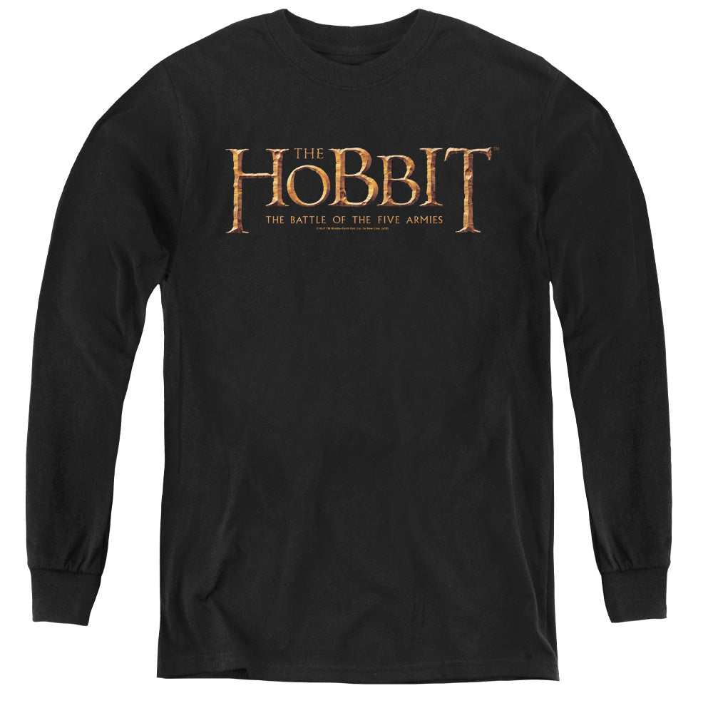 Hobbit - Logo - Youth Long Sleeve Tee - Black