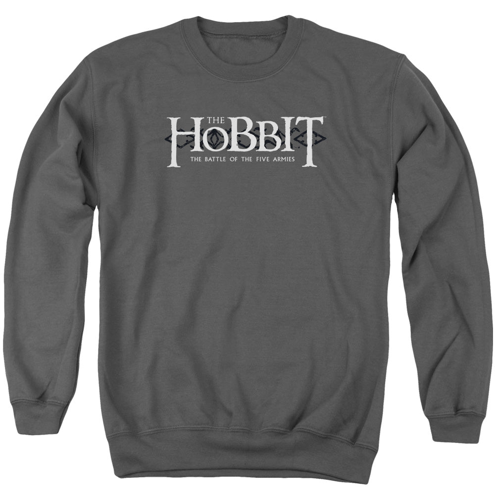 Hobbit - Ornate Logo - Adult Crewneck Sweatshirt - Charcoal
