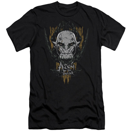 Hobbit - Azog - Short Sleeve Adult 30/1 - Black T-shirt
