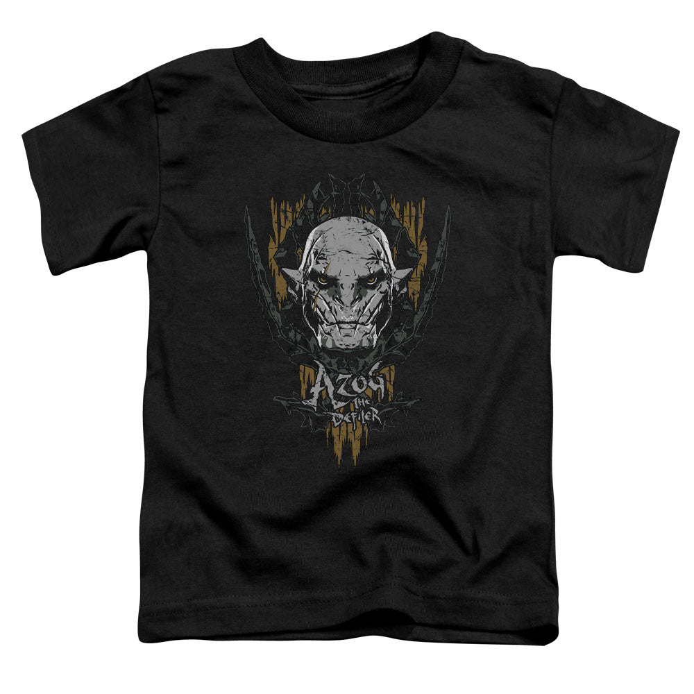 Hobbit - Azog - Short Sleeve Toddler Tee - Black T-shirt