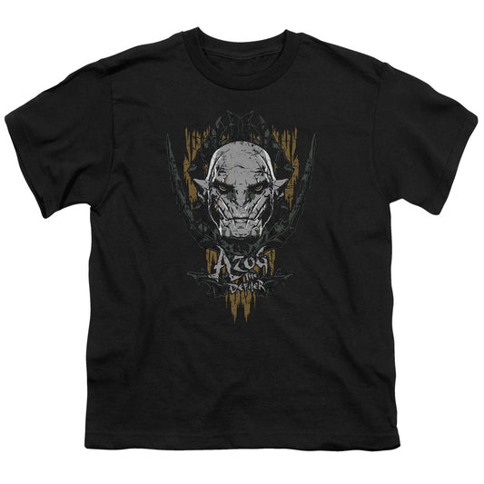 Hobbit - Azog - Short Sleeve Youth 18/1 - Black T-shirt