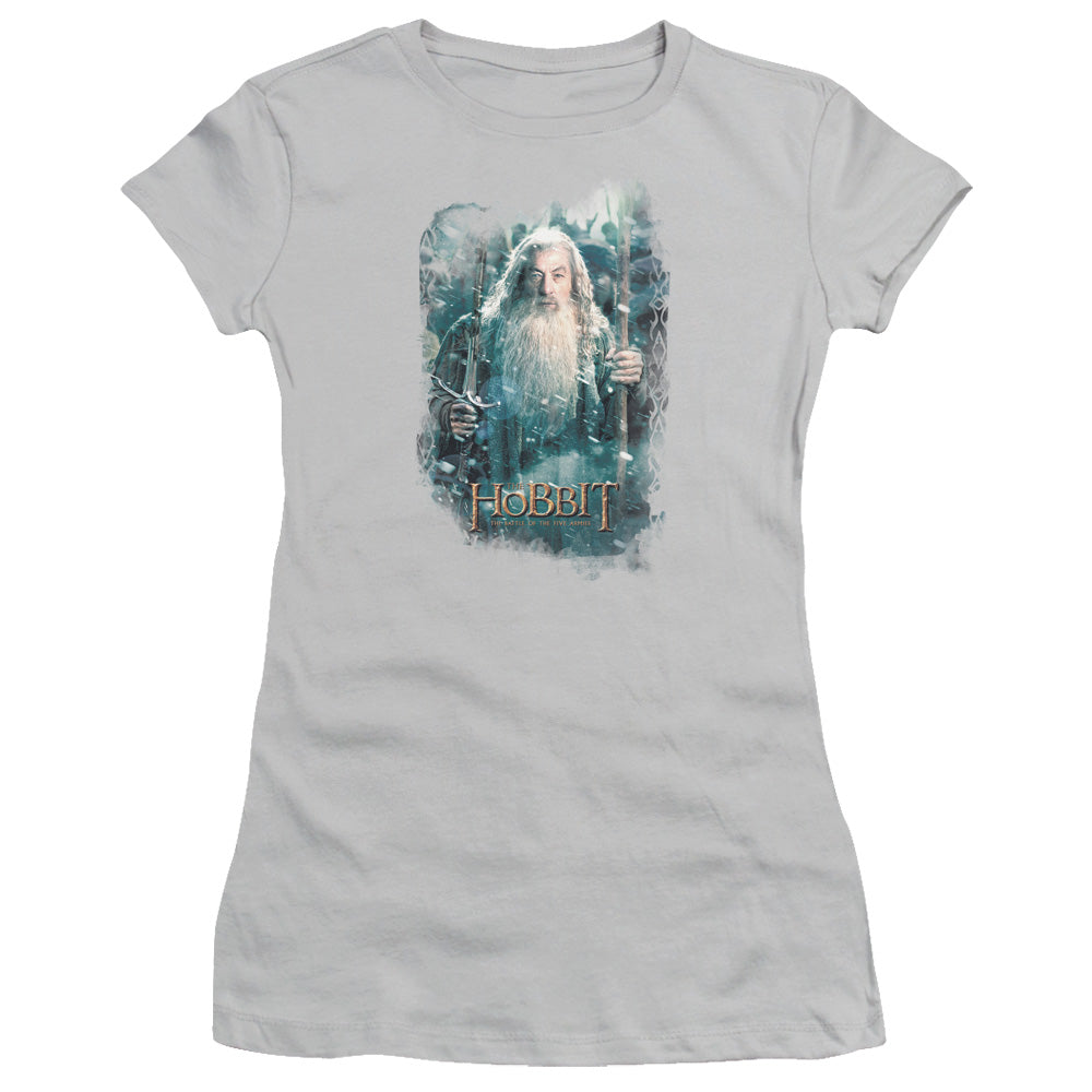 Hobbit - Gandalfs Army - Short Sleeve Junior Sheer - Silver T-shirt