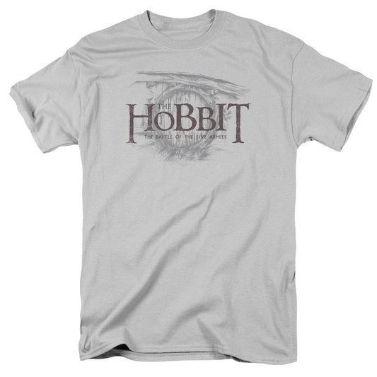 Hobbit - Door Logo - Short Sleeve Adult 18/1 - Silver T-shirt