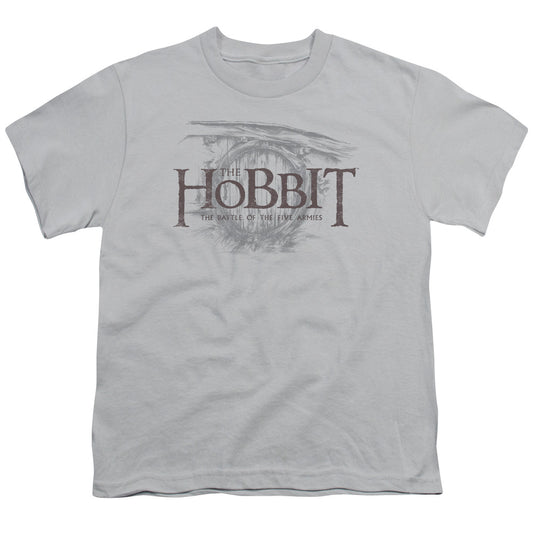 Hobbit - Door Logo - Short Sleeve Youth 18/1 - Silver T-shirt