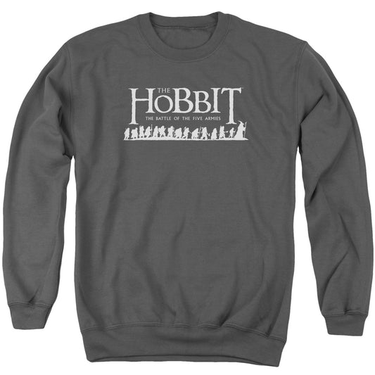 Hobbit - Walking Logo - Adult Crewneck Sweatshirt - Charcoal