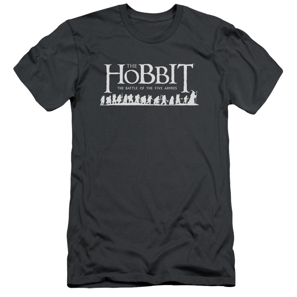 Hobbit - Walking Logo - Short Sleeve Adult 30/1 - Charcoal T-shirt