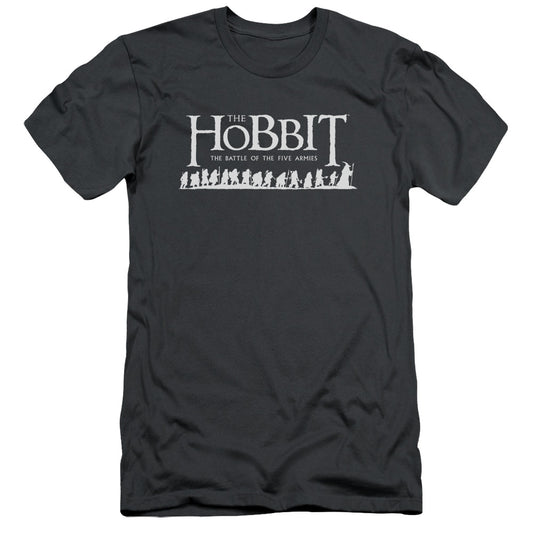 Hobbit - Walking Logo - Short Sleeve Adult 30/1 - Charcoal T-shirt