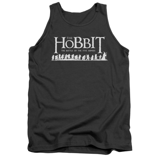 Hobbit - Walking Logo - Adult Tank - Charcoal