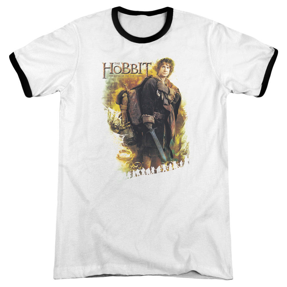 Hobbit - Bilbo - Adult Ringer - White/black