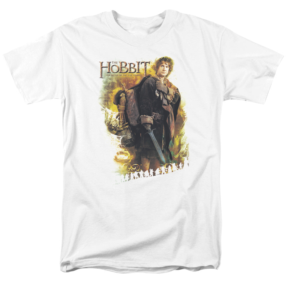 Hobbit - Bilbo - Short Sleeve Adult 18/1 - White T-shirt