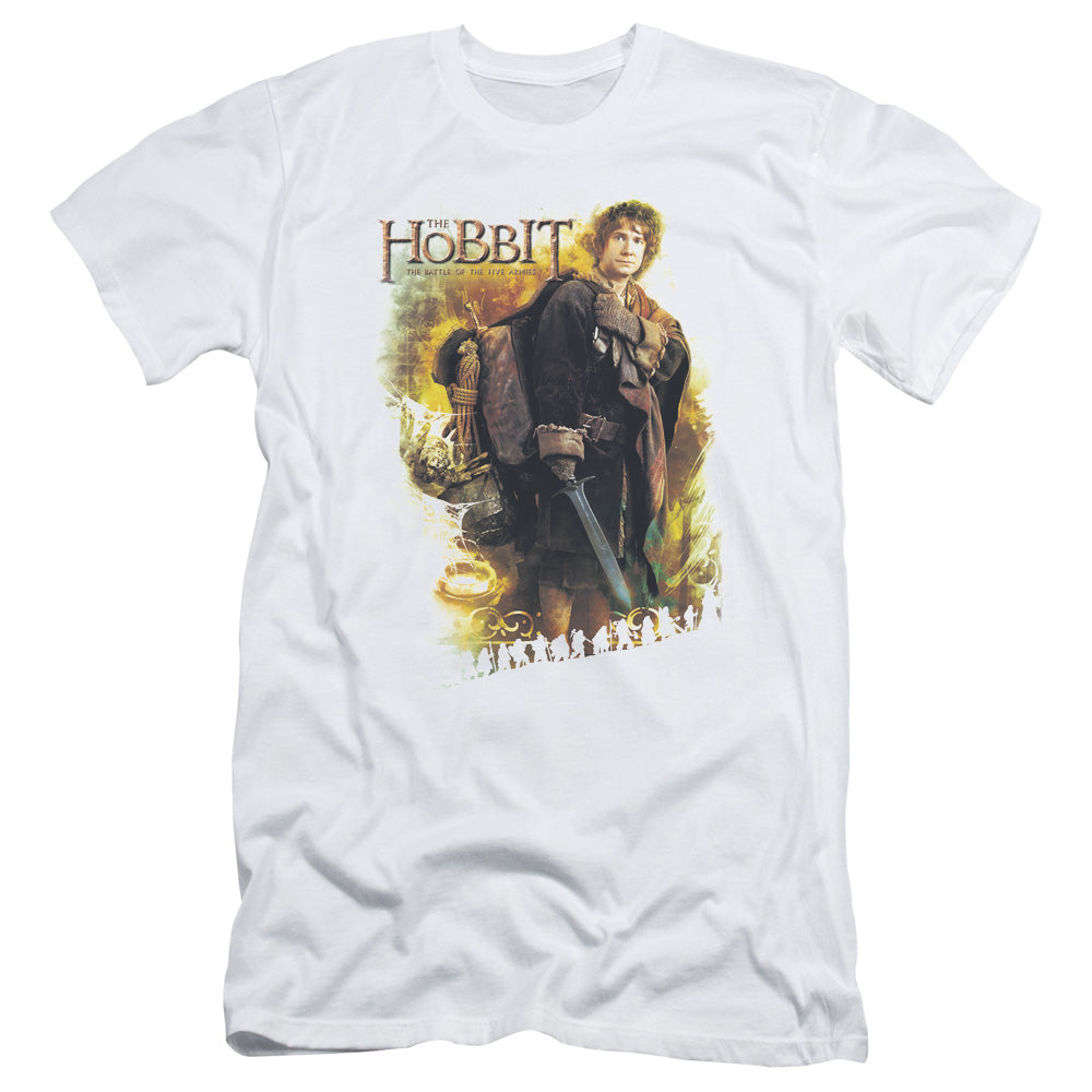 Hobbit - Bilbo - Short Sleeve Adult 30/1 - White T-shirt