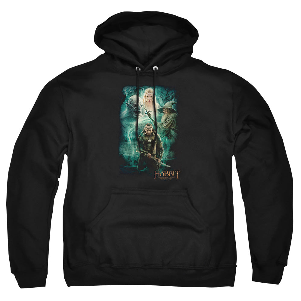 Hobbit - Elronds Crew - Adult Pull-over Hoodie - Black