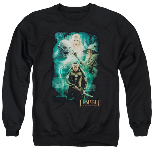 Hobbit - Elronds Crew - Adult Crewneck Sweatshirt - Black