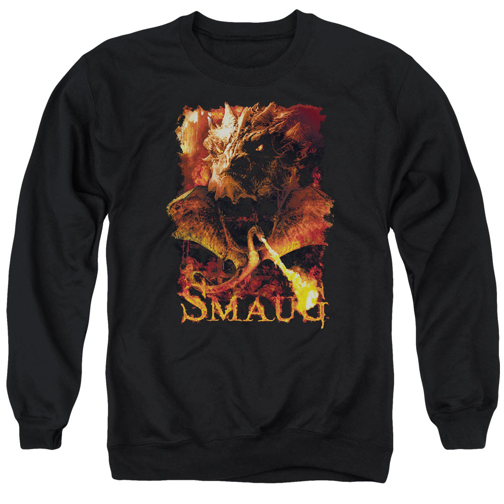 Hobbit - Smolder - Adult Crewneck Sweatshirt - Black