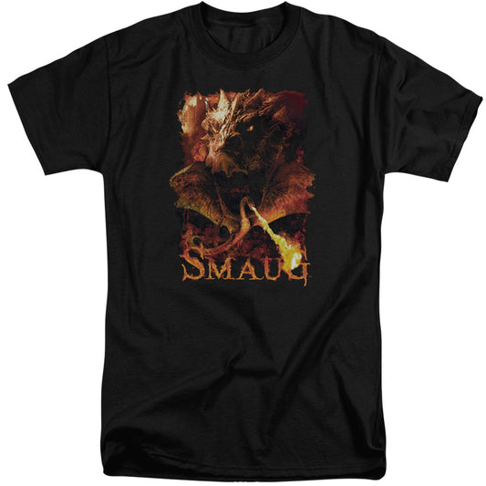 Hobbit - Smolder - Short Sleeve Adult Tall - Black T-shirt