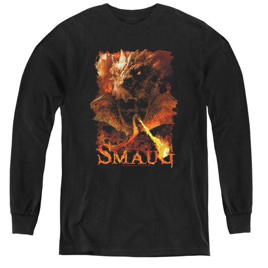 Hobbit - Smolder - Youth Long Sleeve Tee - Black