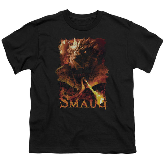 Hobbit - Smolder - Short Sleeve Youth 18/1 - Black T-shirt