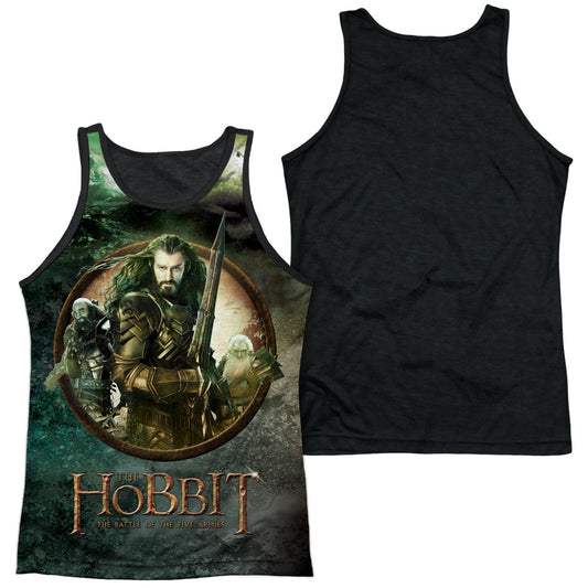 Hobbit Dwarves Vs Azog-adult Poly Tank Top