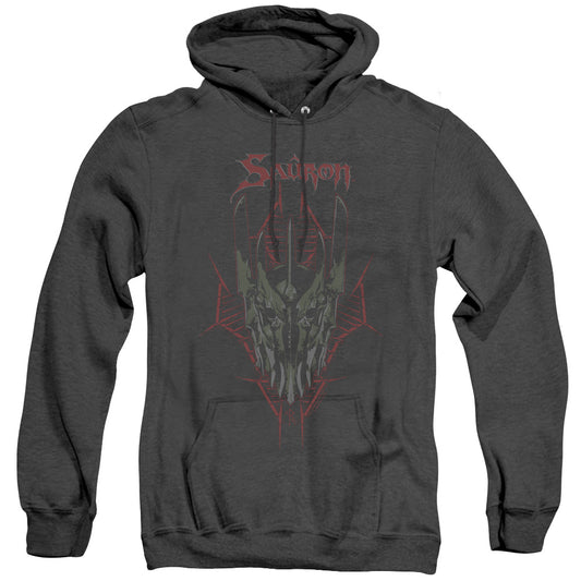Hobbit - Evils Helm - Adult Heather Hoodie - Black