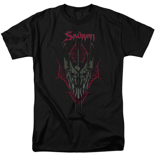 Hobbit - Evils Helm - Short Sleeve Adult 18/1 - Black T-shirt