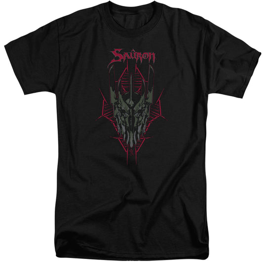 Hobbit - Evils Helm - Short Sleeve Adult Tall - Black T-shirt