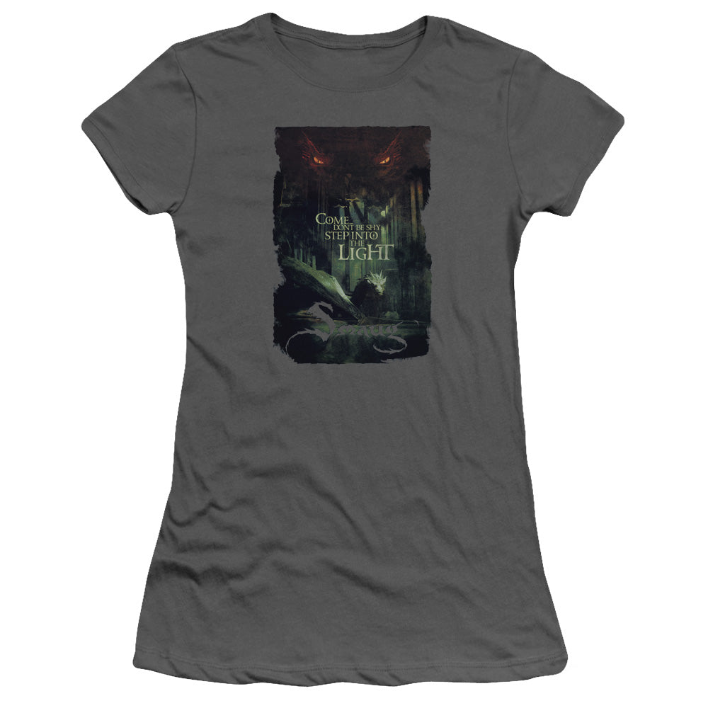 Hobbit - Taunt - Short Sleeve Junior Sheer - Charcoal T-shirt