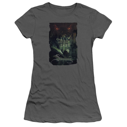 Hobbit - Taunt - Short Sleeve Junior Sheer - Charcoal T-shirt
