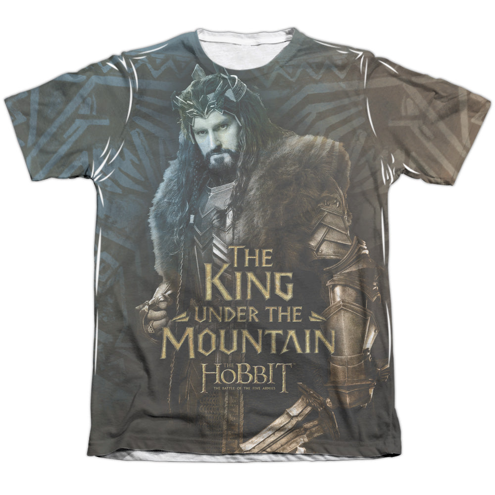 Hobbit - King - Adult Poly/cotton Short Sleeve Tee - White T-shirt