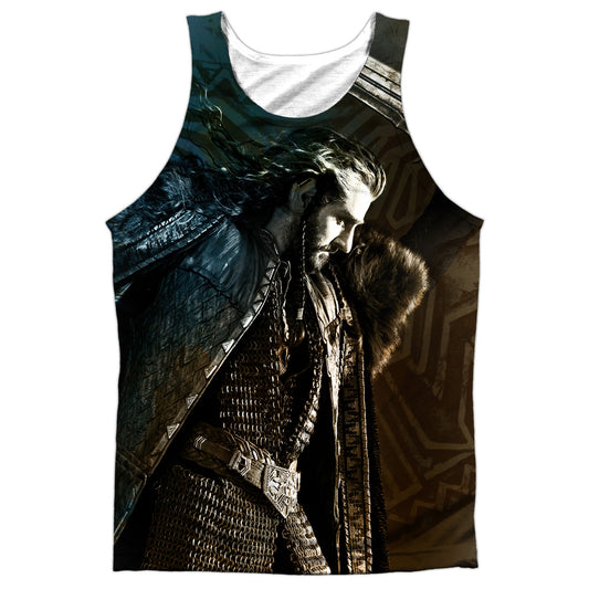 Hobbit - King - Adult 100% Poly Tank Top - White