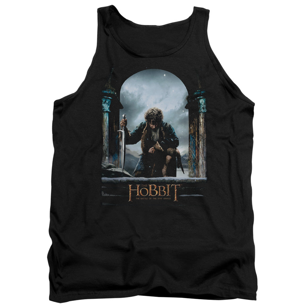Hobbit - Bilbo Poster - Adult Tank - Black
