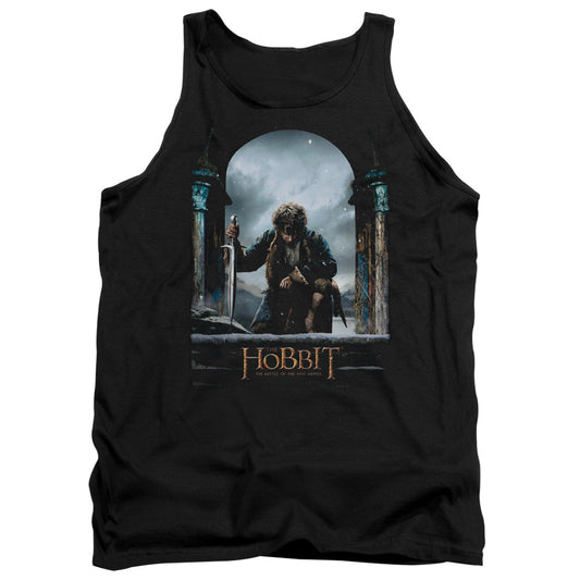 Hobbit - Bilbo Poster - Adult Tank - Black