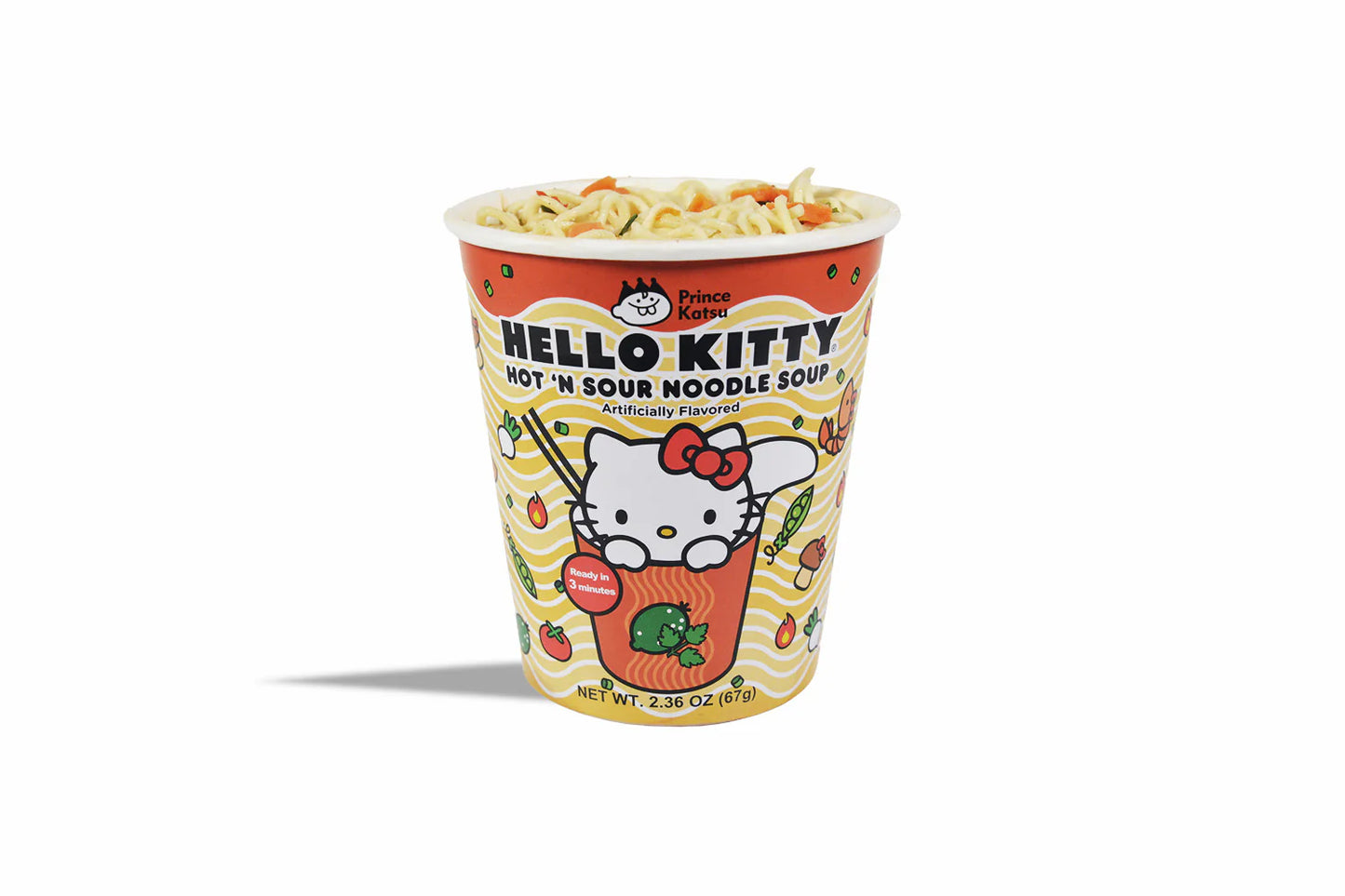 Hello Kitty Hot 'N Sour Noodle Soup
