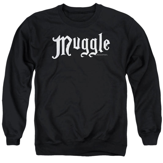 Harry Potter - Muggle - Adult Crewneck Sweatshirt - Black