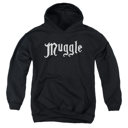 Harry Potter - Muggle - Youth Pull-over Hoodie - Black