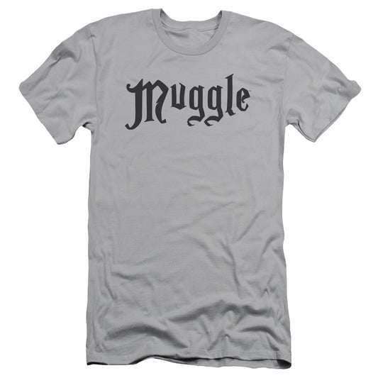 Harry Potter - Muggle - Short Sleeve Adult 30/1 - Silver T-shirt