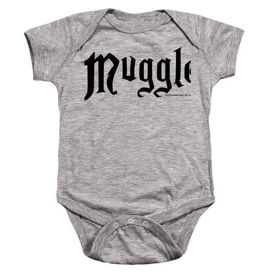 Harry Potter - Muggle-infant Snapsuit - Athletic Heather