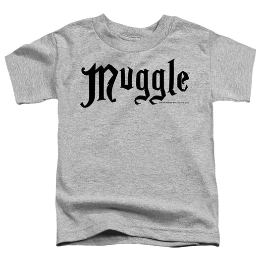 Harry Potter - Muggle - Short Sleeve Toddler Tee - Athletic Heather T-shirt
