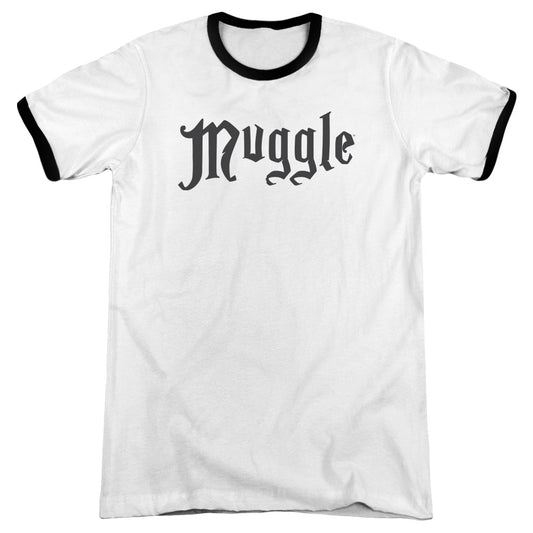 Harry Potter - Muggle - Adult Ringer - White/black