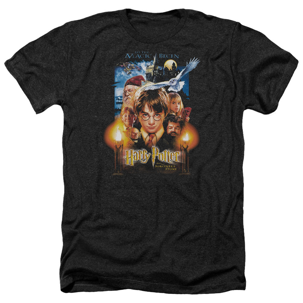 Harry Potter - Movie Poster - Adult Heather-black