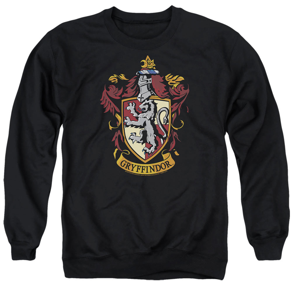 Harry Potter - Gryffindor Crest - Adult Crewneck Sweatshirt - Black