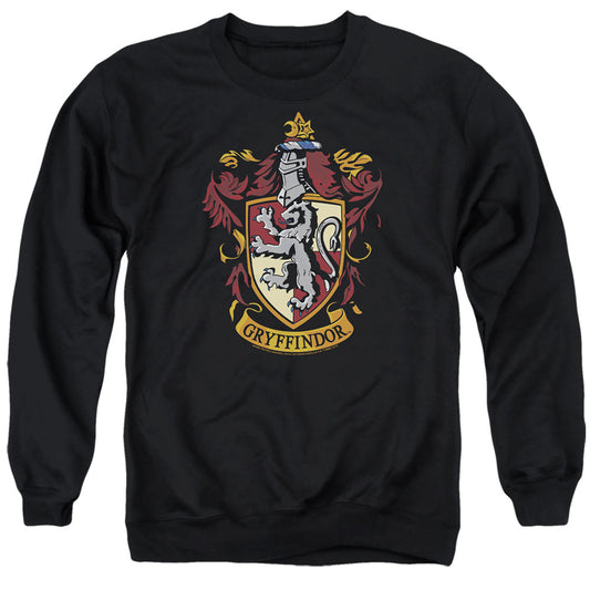 Harry Potter - Gryffindor Crest - Adult Crewneck Sweatshirt - Black