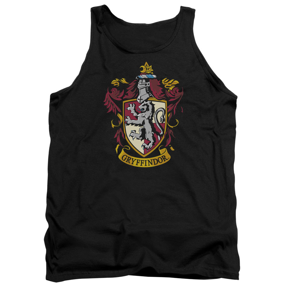 Harry Potter - Gryffindor Crest - Adult Tank - Black