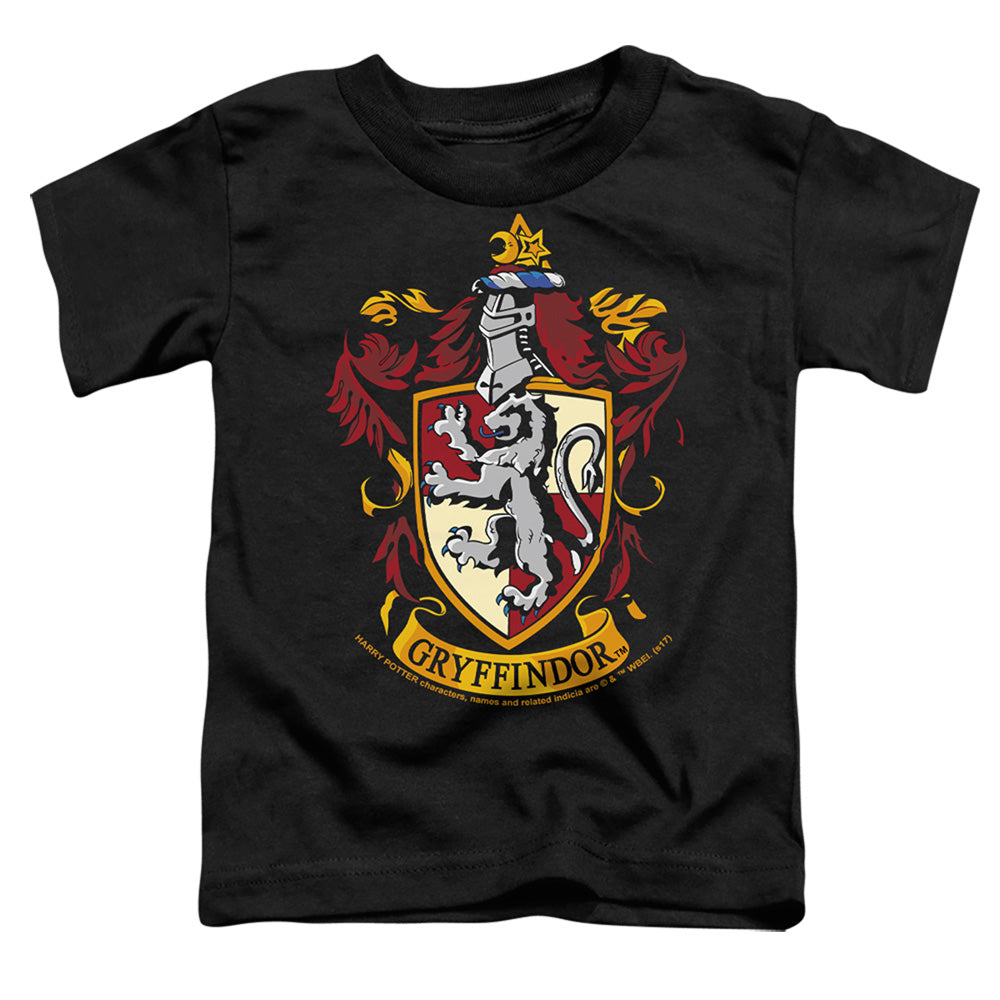 Harry Potter - Gryffindor Crest - Short Sleeve Toddler Tee - Black T-shirt